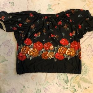 Floral ladies blouse